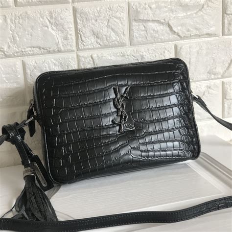 ysl cross body bag men|YSL crocodile crossbody bag.